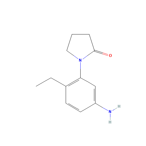1-(5-amino-2-ethylphenyl)pyrrolidin-2-one (CAS: 444003-00-3) - Related Chemical Product