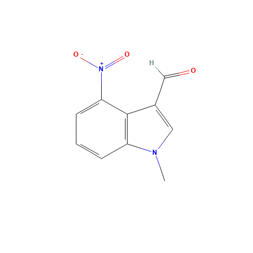 1-methyl-4-nitroindole-3-carbaldehyde (CAS: 36728-90-2) - Related Chemical Product