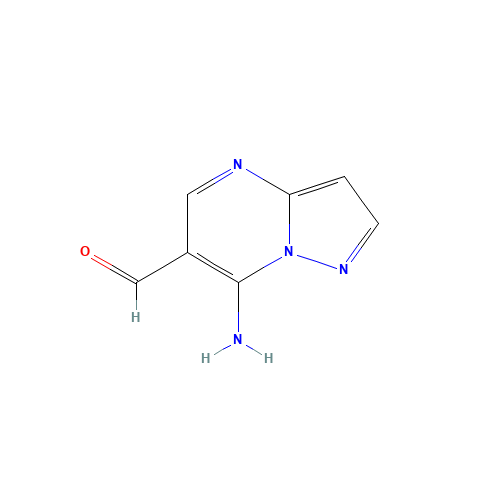 7-aminopyrazolo[1,5-a]pyrimidine-6-carbaldehyde (CAS: 1245770-07-3) - Related Chemical Product