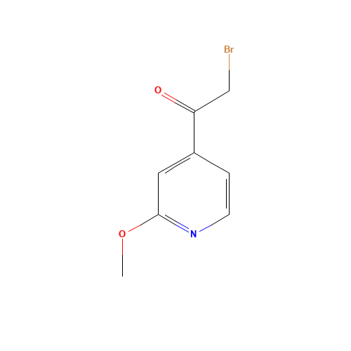 2-bromo-1-(2-methoxypyridin-4-yl)ethanone (CAS: 1187669-32-4) - Related Chemical Product