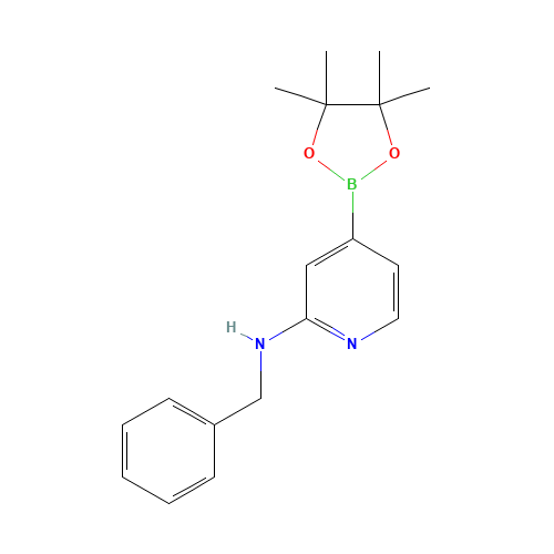 N-benzyl-4-(4,4,5,5-tetramethyl-1,3,2-dioxaborolan-2-yl)pyridin-2-amine (CAS: 1350918-91-0) - Related Chemical Product