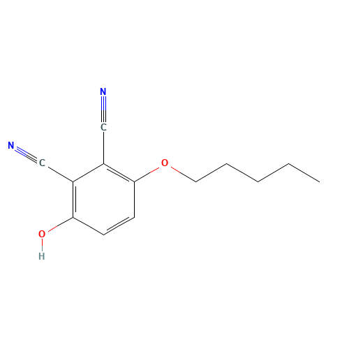 3-hydroxy-6-pentoxybenzene-1,2-dicarbonitrile (CAS: 75941-30-9) - Related Chemical Product