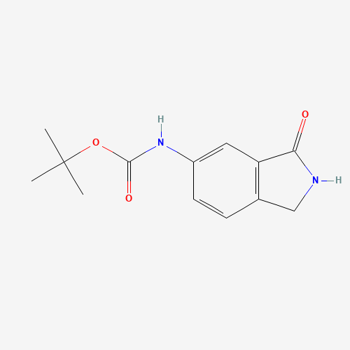 tert-butyl N-(3-oxo-1,2-dihydroisoindol-5-yl)carbamate (CAS: 675109-46-3) - Related Chemical Product