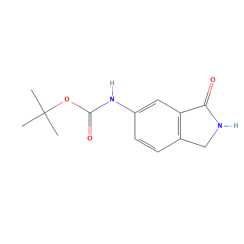 tert-butyl N-(3-oxo-1,2-dihydroisoindol-5-yl)carbamate (CAS: 675109-46-3) - Related Chemical Product