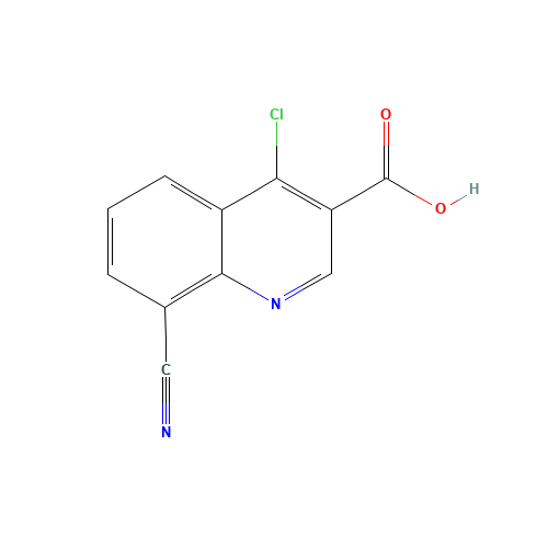 4-chloro-8-cyanoquinoline-3-carboxylic acid (CAS: 1357073-22-3) - Related Chemical Product