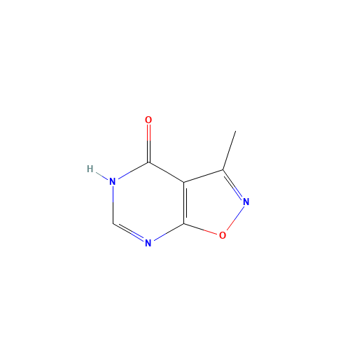 3-methyl-2H-[1,2]oxazolo[5,4-d]pyrimidin-4-one (CAS: 68571-74-4) - Related Chemical Product