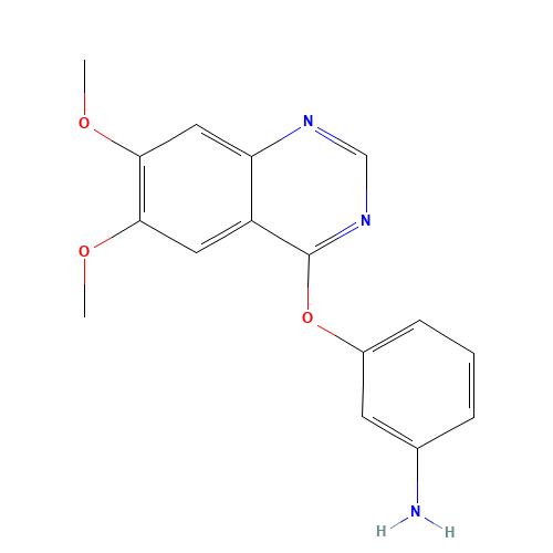3-(6,7-dimethoxyquinazolin-4-yl)oxyaniline (CAS: 1188908-37-3) - Related Chemical Product