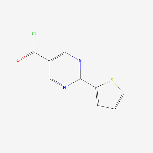 2-thiophen-2-ylpyrimidine-5-carbonyl chloride (CAS: 946409-25-2) - Related Chemical Product