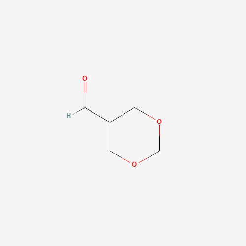 1,3-dioxane-5-carbaldehyde (CAS: 1210226-48-4) - Chemical Structure and Molecular Formula 