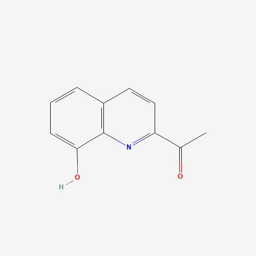 1-(8-hydroxyquinolin-2-yl)ethanone (CAS: 149003-37-2) - Chemical Structure and Molecular Formula 