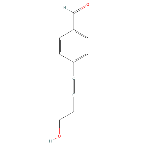 4-(4-hydroxybut-1-ynyl)benzaldehyde (CAS: 544707-13-3) - Related Chemical Product
