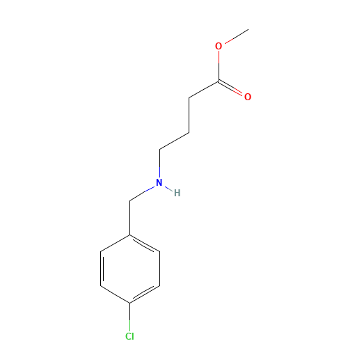 methyl 4-[(4-chlorophenyl)methylamino]butanoate (CAS: 1096805-24-1) - Related Chemical Product