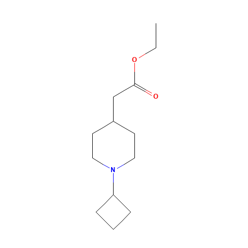 ethyl 2-(1-cyclobutylpiperidin-4-yl)acetate (CAS: 1428863-11-9) - Related Chemical Product