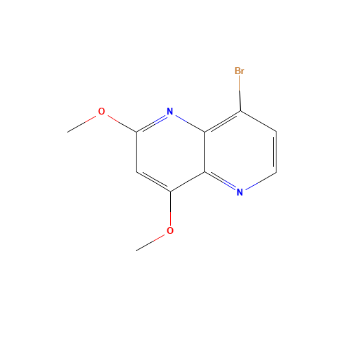 8-bromo-2,4-dimethoxy-1,5-naphthyridine (CAS: 1417553-81-1) - Related Chemical Product