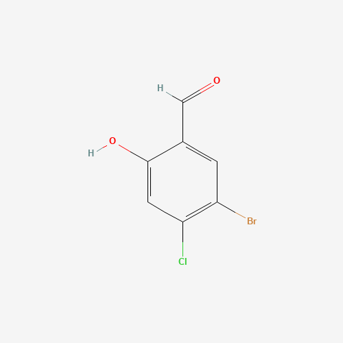 5-bromo-4-chloro-2-hydroxybenzaldehyde (CAS: 876492-31-8) - Related Chemical Product