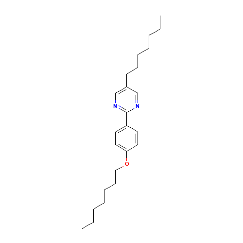 2-(4-heptoxyphenyl)-5-heptylpyrimidine (CAS: 57202-38-7) - Related Chemical Product