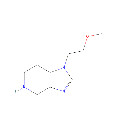 1-(2-methoxyethyl)-4,5,6,7-tetrahydroimidazo[4,5-c]pyridine (CAS: 1340576-40-0) - Related Chemical Product