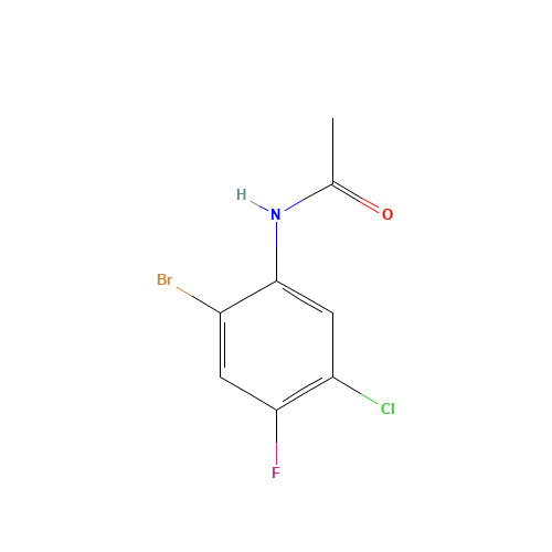 N-(2-bromo-5-chloro-4-fluorophenyl)acetamide (CAS: 85462-63-1) - Related Chemical Product