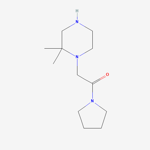 2-(2,2-dimethylpiperazin-1-yl)-1-pyrrolidin-1-ylethanone (CAS: 1263387-98-9) - Related Chemical Product