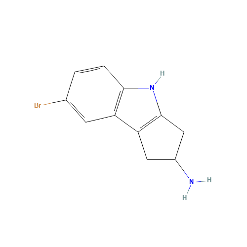 7-bromo-1,2,3,4-tetrahydrocyclopenta[b]indol-2-amine (CAS: 1196037-58-7) - Related Chemical Product