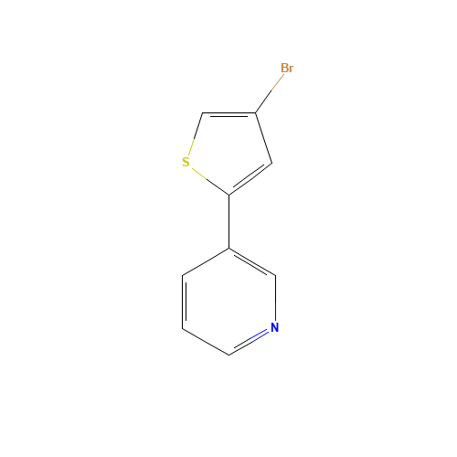 3-(4-bromothiophen-2-yl)pyridine (CAS: 463335-30-0) - Related Chemical Product