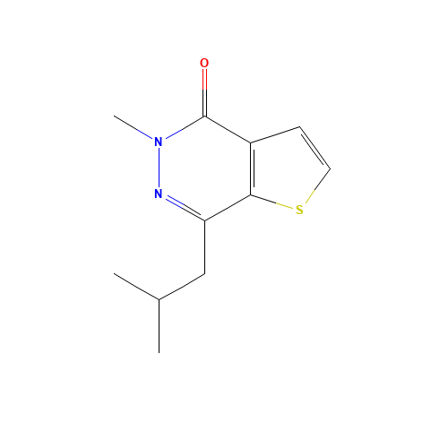 5-methyl-7-(2-methylpropyl)thieno[2,3-d]pyridazin-4-one (CAS: 227321-75-7) - Related Chemical Product