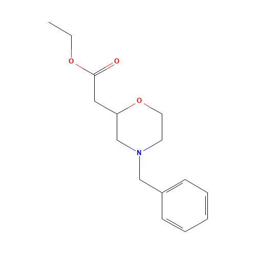 ethyl 2-(4-benzylmorpholin-2-yl)acetate (CAS: 73933-19-4) - Related Chemical Product