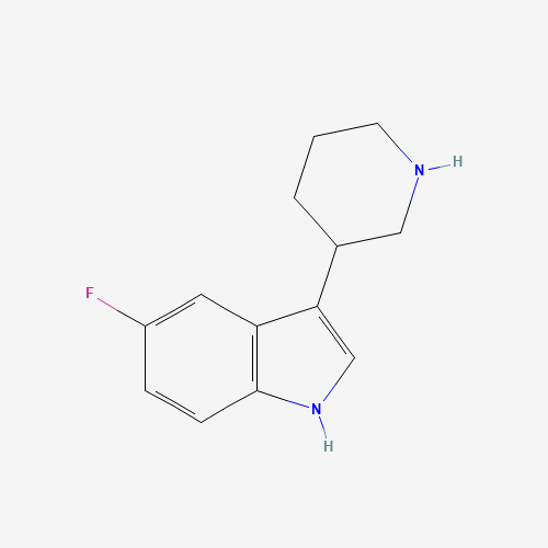 5-fluoro-3-piperidin-3-yl-1H-indole (CAS: 695213-99-1) - Related Chemical Product