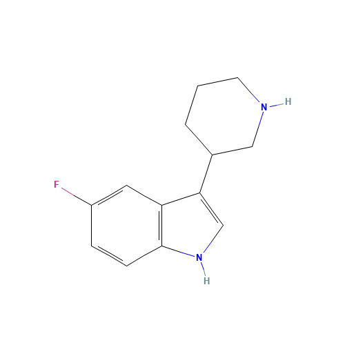 5-fluoro-3-piperidin-3-yl-1H-indole (CAS: 695213-99-1) - Related Chemical Product