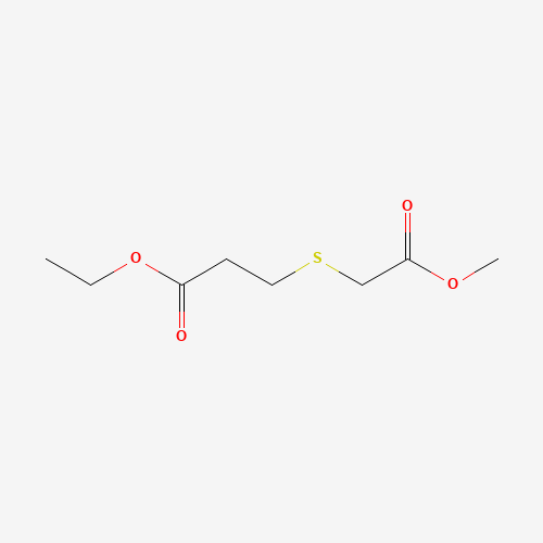ethyl 3-(2-methoxy-2-oxoethyl)sulfanylpropanoate (CAS: 109483-00-3) - Related Chemical Product