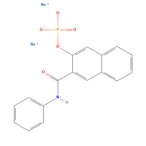 disodium;[3-(phenylcarbamoyl)naphthalen-2-yl] phosphate (CAS: 69815-54-9) - Related Chemical Product