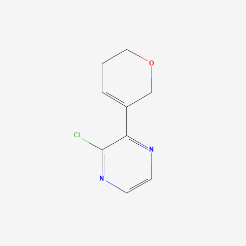 2-chloro-3-(3,6-dihydro-2H-pyran-5-yl)pyrazine (CAS: 1227068-42-9) - Related Chemical Product