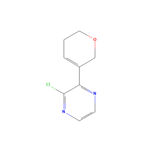 2-chloro-3-(3,6-dihydro-2H-pyran-5-yl)pyrazine (CAS: 1227068-42-9) - Related Chemical Product
