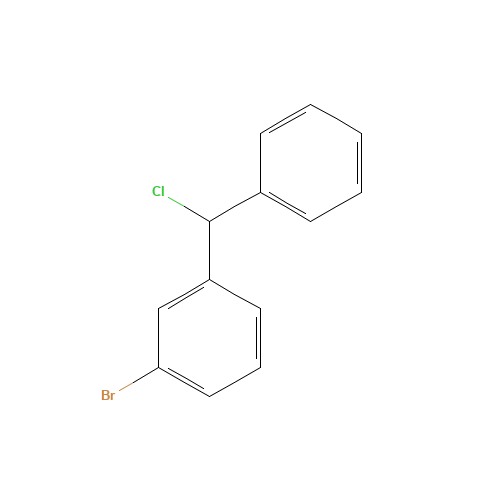 1-bromo-3-[chloro(phenyl)methyl]benzene (CAS: 13391-40-7) - Related Chemical Product