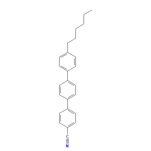 4-[4-(4-hexylphenyl)phenyl]benzonitrile (CAS: 54211-47-1) - Related Chemical Product