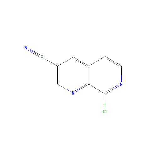 8-chloro-1,7-naphthyridine-3-carbonitrile (CAS: 1600511-81-6) - Related Chemical Product
