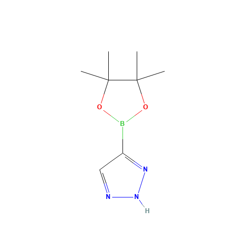 4-(4,4,5,5-tetramethyl-1,3,2-dioxaborolan-2-yl)-2H-triazole (CAS: 1203672-88-1) - Related Chemical Product