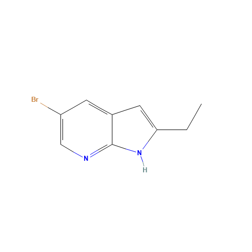 5-bromo-2-ethyl-1H-pyrrolo[2,3-b]pyridine (CAS: 1228666-29-2) - Related Chemical Product