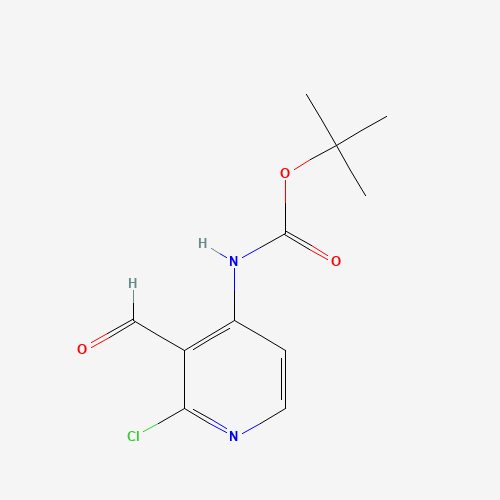 tert-butyl N-(2-chloro-3-formylpyridin-4-yl)carbamate (CAS: 893423-62-6) - Related Chemical Product