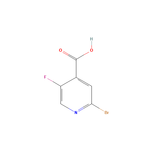 2-bromo-5-fluoropyridine-4-carboxylic acid (CAS: 885588-12-5) - Related Chemical Product