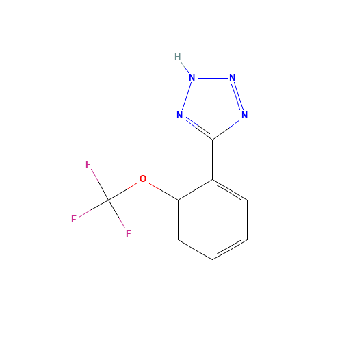 5-[2-(trifluoromethoxy)phenyl]-2H-tetrazole (CAS: 1261268-92-1) - Related Chemical Product