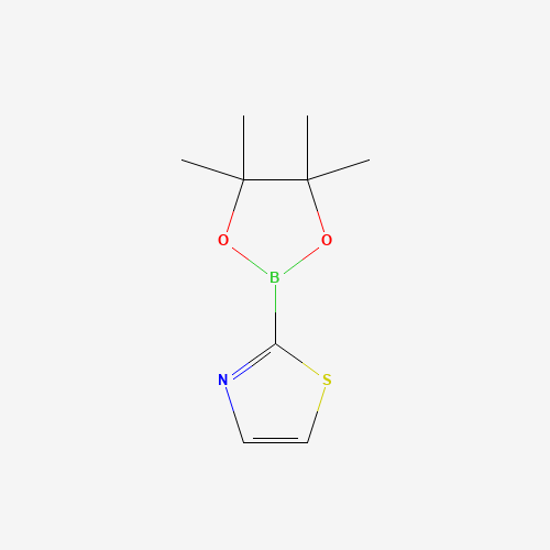 2-(4,4,5,5-tetramethyl-1,3,2-dioxaborolan-2-yl)-1,3-thiazole (CAS: 214360-88-0) - Related Chemical Product