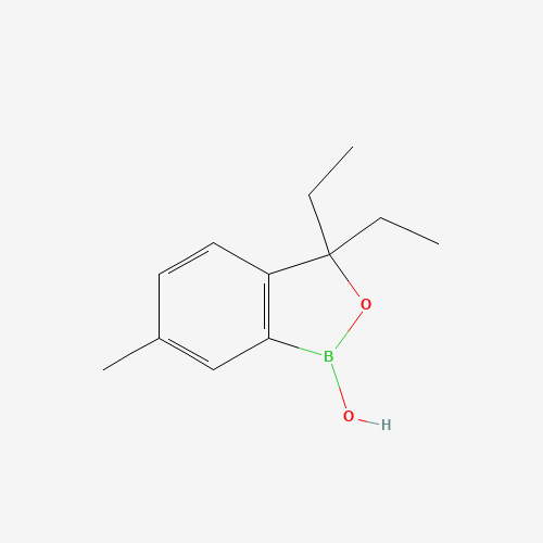 3,3-diethyl-1-hydroxy-6-methyl-2,1-benzoxaborole (CAS: 1437052-02-2) - Related Chemical Product