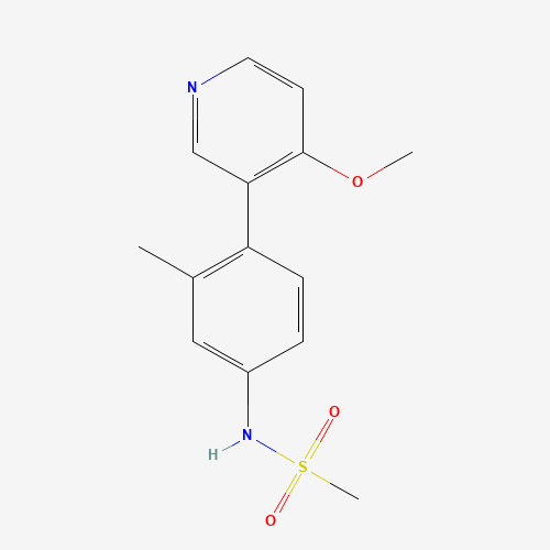 N-[4-(4-methoxypyridin-3-yl)-3-methylphenyl]methanesulfonamide (CAS: 1357091-96-3) - Related Chemical Product