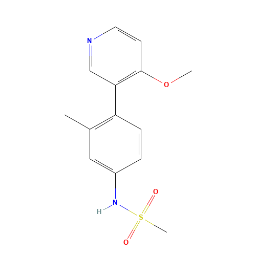 N-[4-(4-methoxypyridin-3-yl)-3-methylphenyl]methanesulfonamide (CAS: 1357091-96-3) - Related Chemical Product