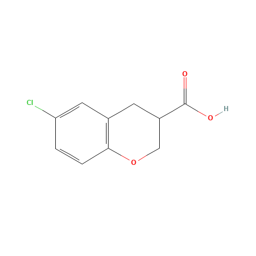 6-chloro-3,4-dihydro-2H-chromene-3-carboxylic acid (CAS: 164265-01-4) - Related Chemical Product