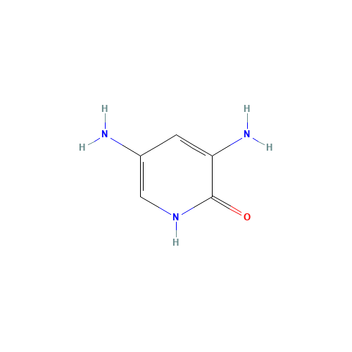 3,5-diamino-1H-pyridin-2-one (CAS: 198469-92-0) - Chemical Structure and Molecular Formula 