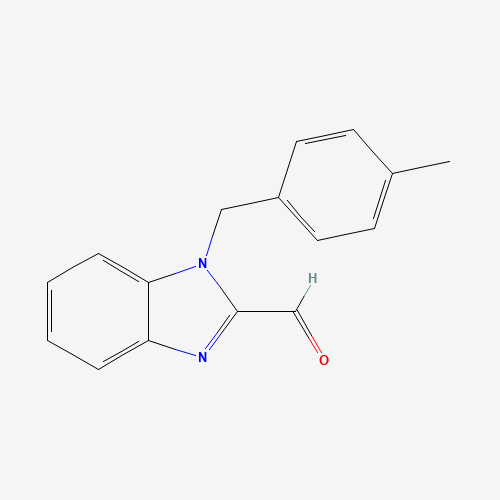 1-[(4-methylphenyl)methyl]benzimidazole-2-carbaldehyde (CAS: 537010-30-3) - Related Chemical Product