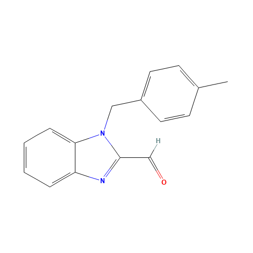 1-[(4-methylphenyl)methyl]benzimidazole-2-carbaldehyde (CAS: 537010-30-3) - Related Chemical Product