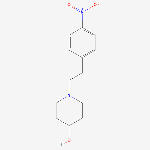 1-[2-(4-nitrophenyl)ethyl]piperidin-4-ol (CAS: 86518-58-3) - Related Chemical Product